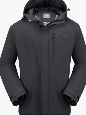 CAMEL CROWN Men's Winter Ski Snowboarding Jacket Waterproof Coat Small